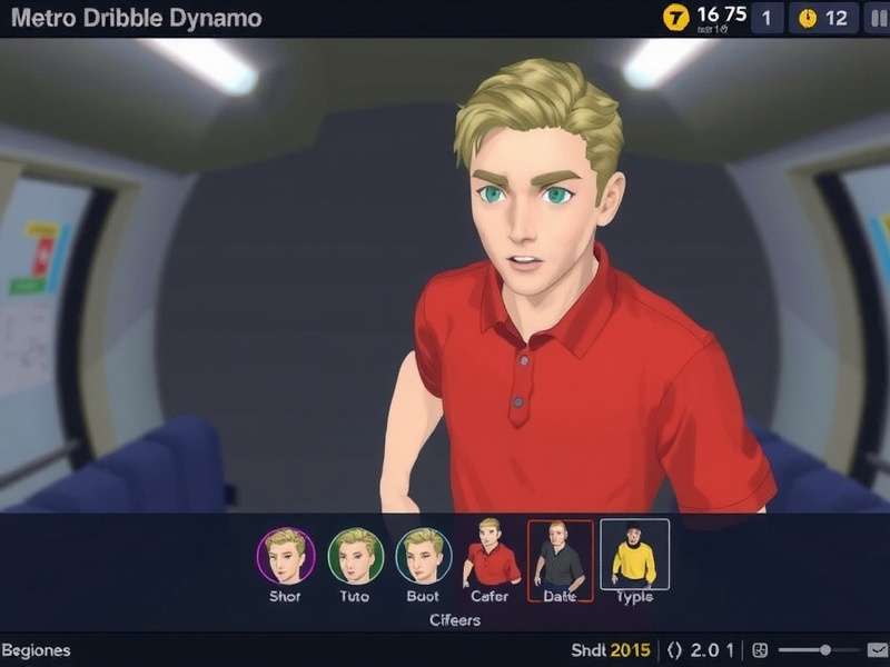 Character Customization in Metro Dribble Dynamo